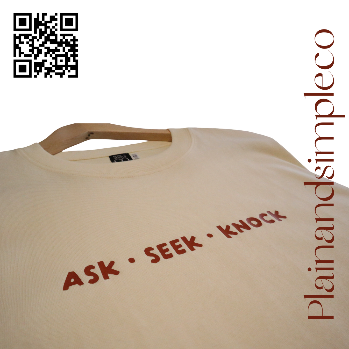 Ask.Seek.Knock Unisex shirt
