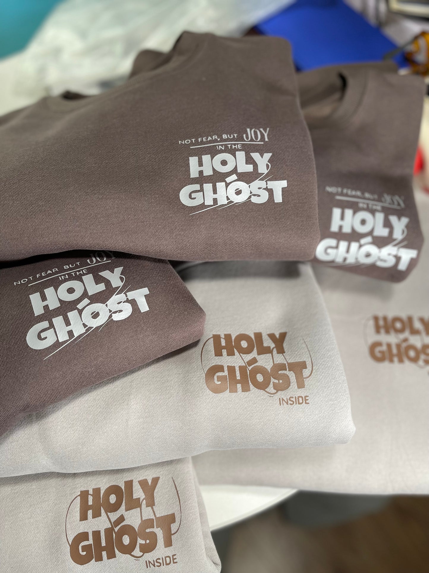 Holy Ghost Inside Unisex Crewneck