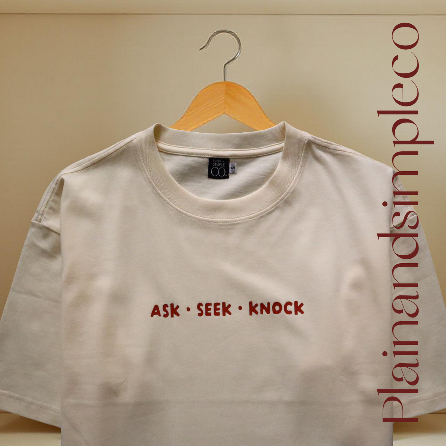 Ask.Seek.Knock Unisex shirt