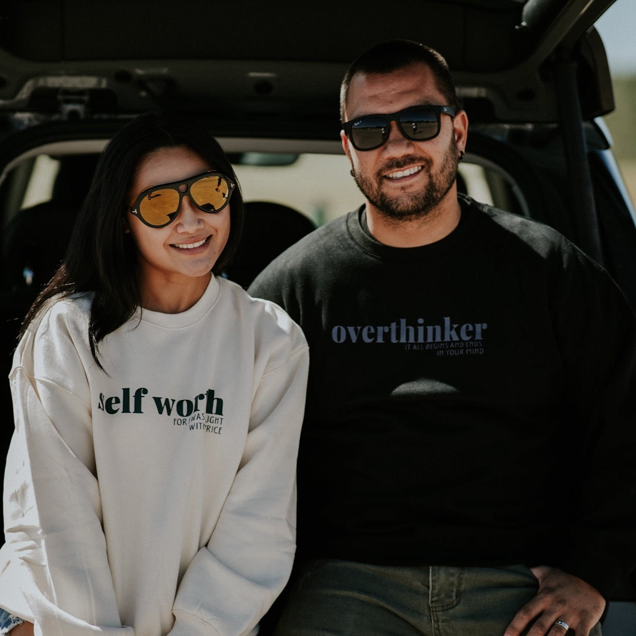 OVERTHINKER Unisex Crewneck - Plain + Simple Co.