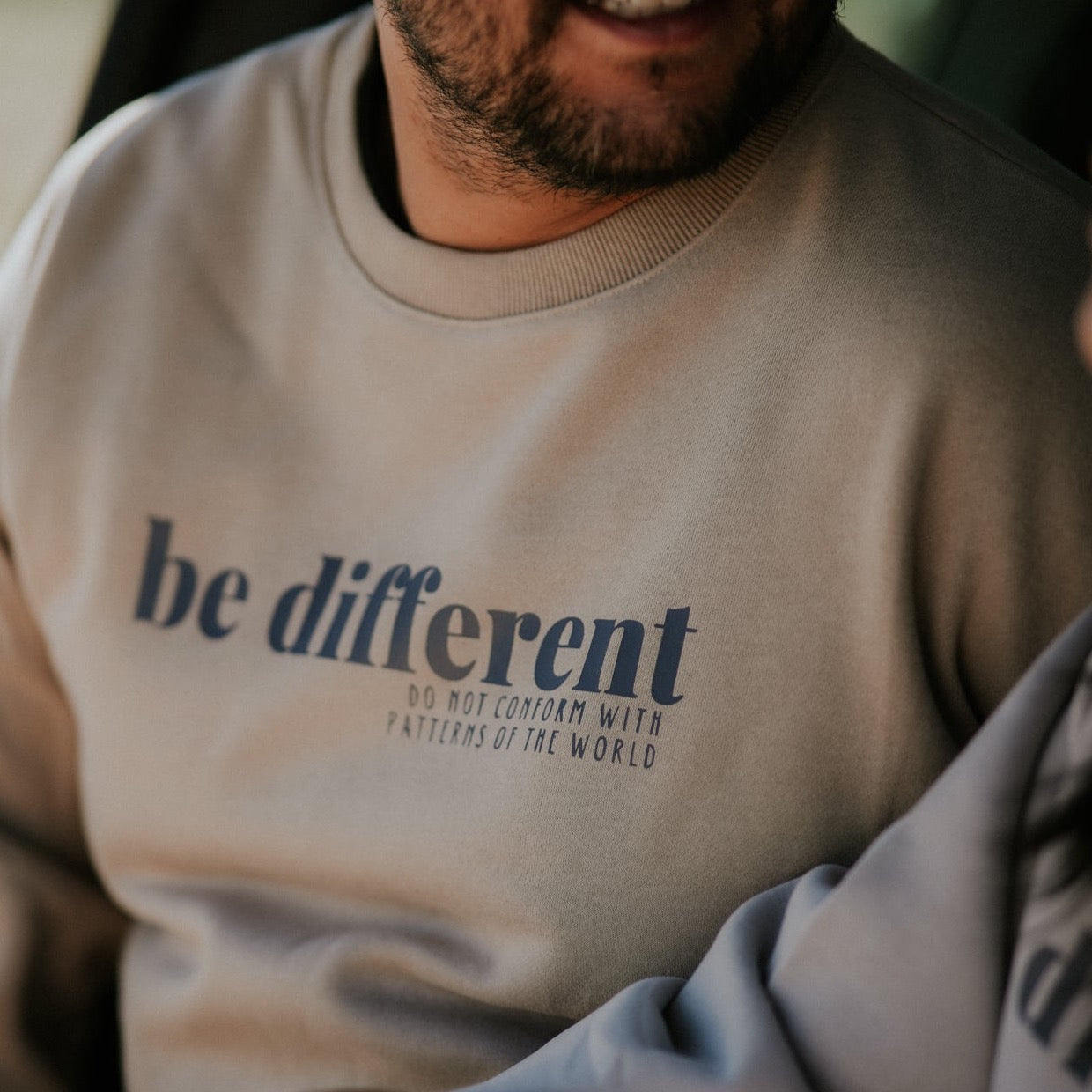 BE DIFFERENT Unisex Crewneck - Plain + Simple Co.