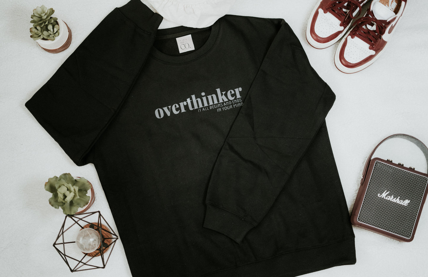 OVERTHINKER Unisex Crewneck - Plain + Simple Co.