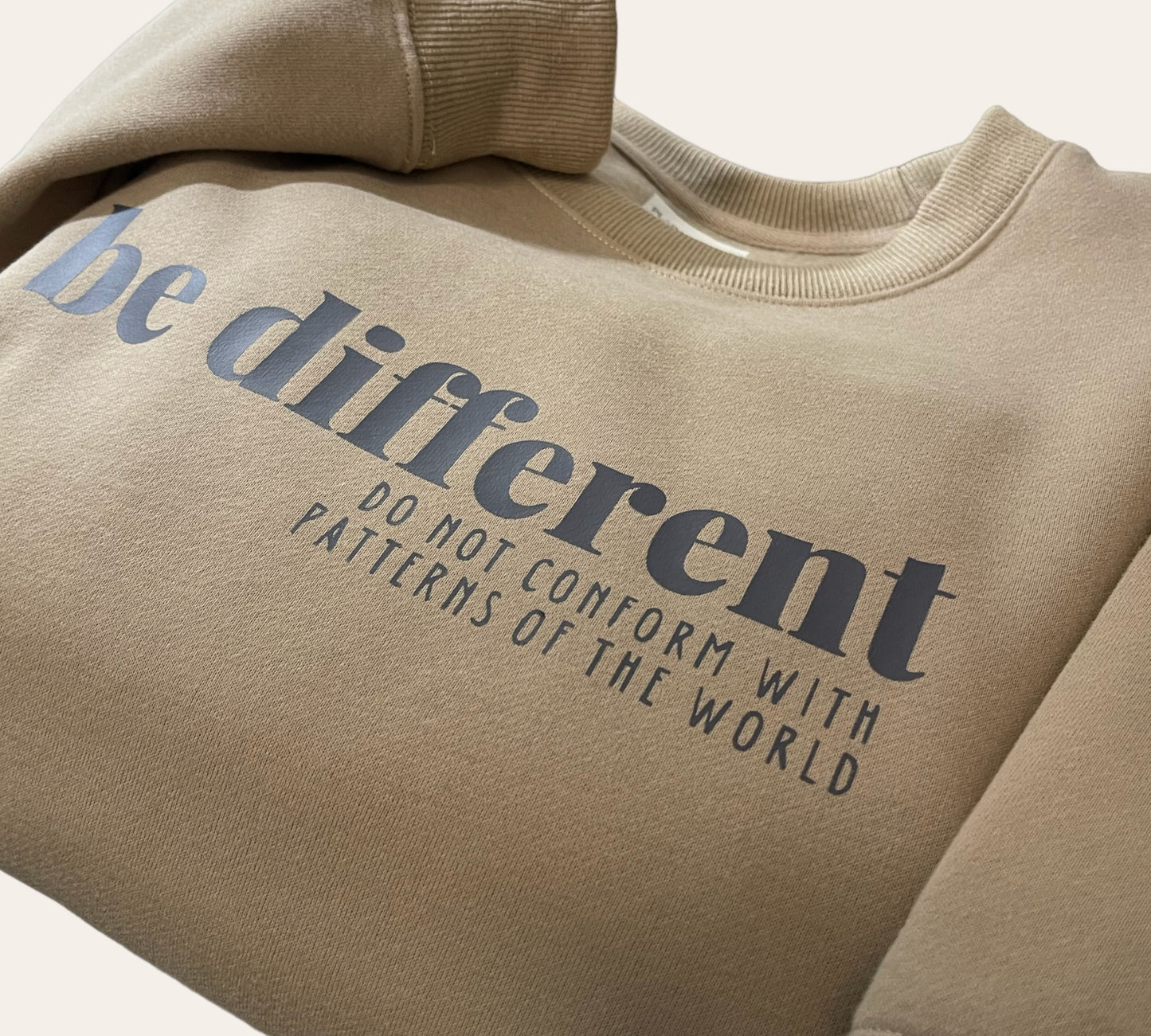 BE DIFFERENT Unisex Crewneck - Plain + Simple Co.
