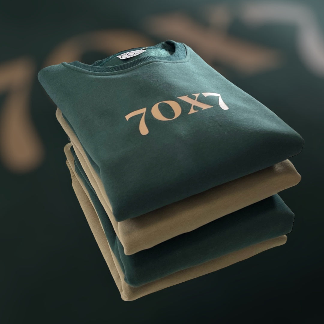 "70x7" Oversize Unisex Crewneck