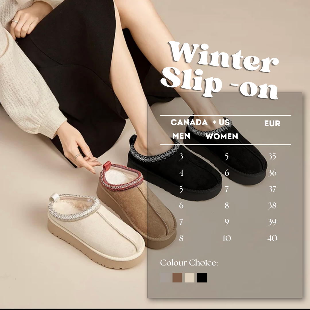 WINTER UNISEX SLIP-ON