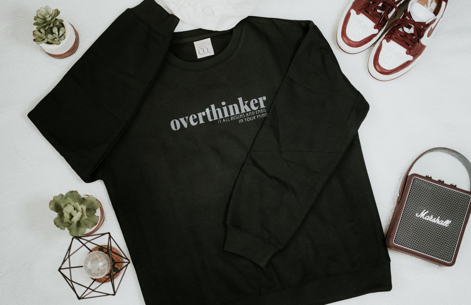 OVERTHINKER   Unisex Crewneck - Plain + Simple Co.