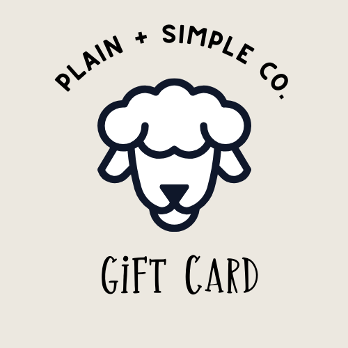 Plain + Simple Co. E - Cards