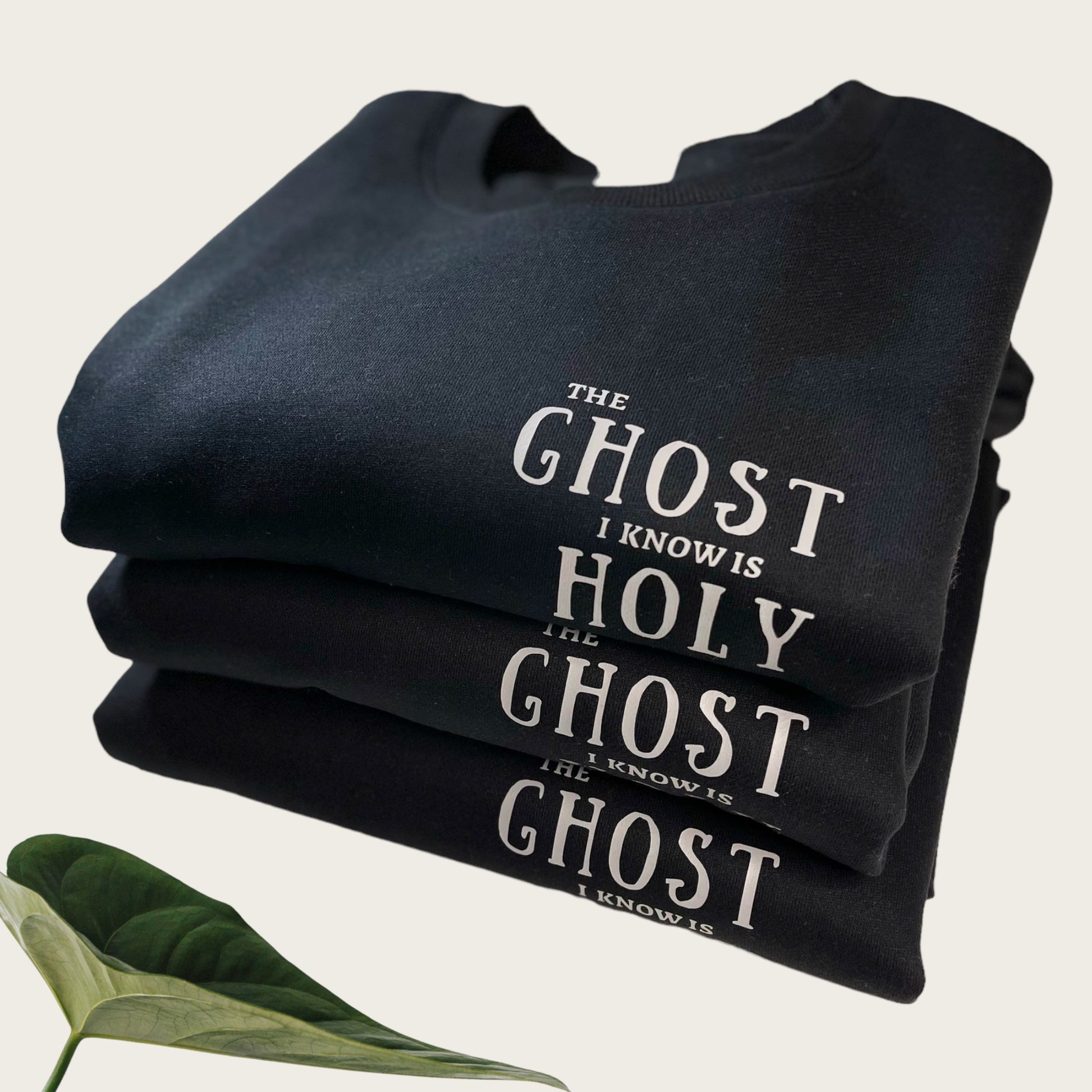 THE GHOST I KNOW IS HOLY Unisex Crewneck - Plain + Simple Co.